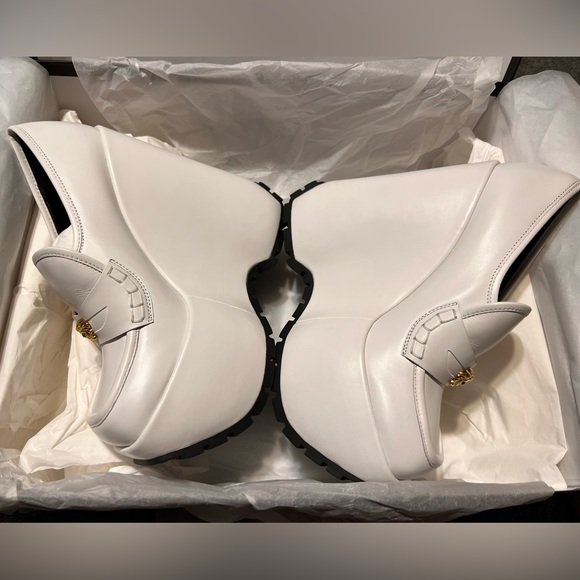 Versace: Medusa Triplatform Wedge - Picture 8 of 16